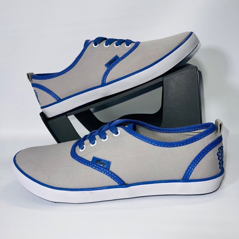 Pastry Hip-Hop Casual Low Top Dance Sneakers Grey / Blue PA101231‎ Women's 8.5